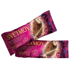 SVETMOY Эскимо 12% пломбир в молочном шоколаде с фундуком 80г*26 №700